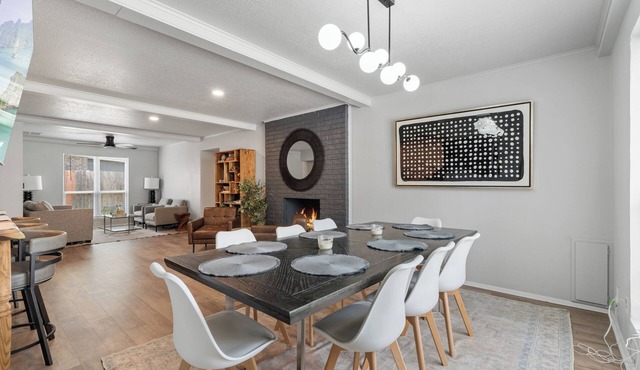 8BR sleeping 14 with a game room and backyard — perfect for groups.