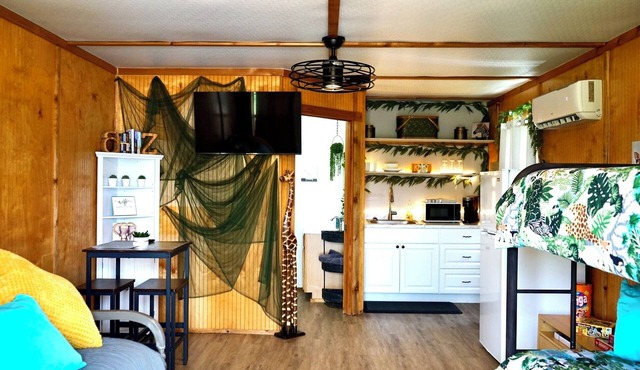 Adventure Awaits Safari Hut