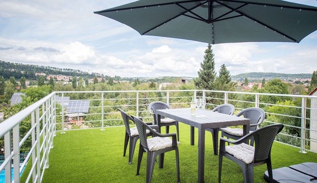 Apartment "Weitblick" in 99817 Eisenach with a fantastic terrace in Eisenach