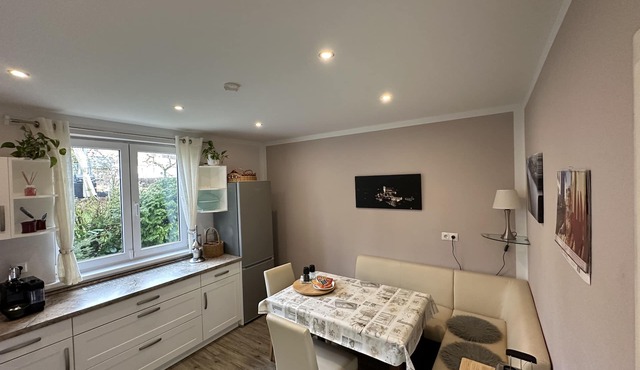 Bright, modern, large vacation apartment on a south-facing slope in a climatic health resort in Friedrichroda