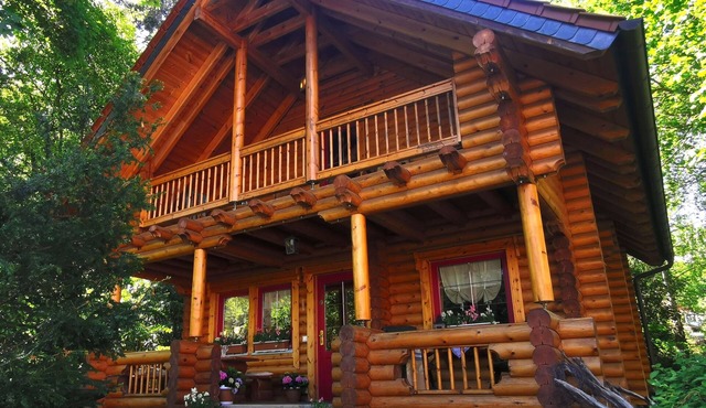 Chalet with castle view - Vacation in the Harz Mountains in Wernigerode (Chalet 2/3) in Wernigerode