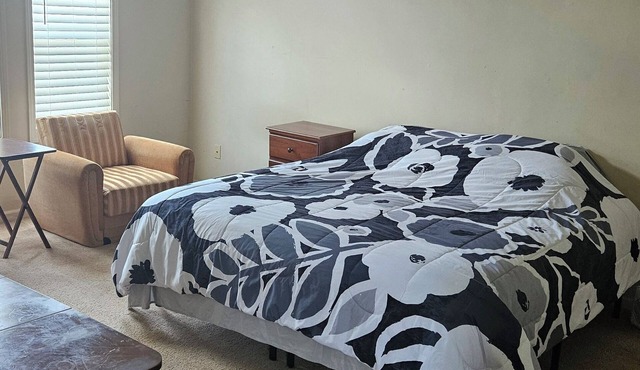 Charming Master Bedroom Dedicated Bathroom