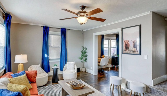 Charming Midtown Escape w/Game Room & Patio