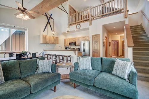Charming Riverfront Condo with Loft on Blue River
