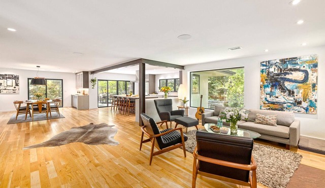 Chic Home with Deck, Pool Table & Prime Location