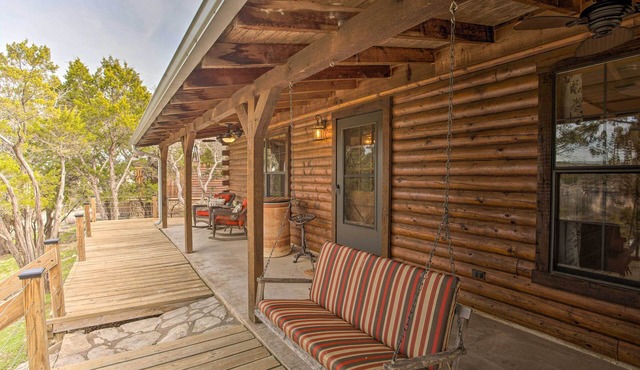Chic Lakefront Cabin w/ Dock & Bluff Creek Views!