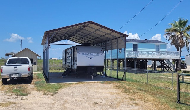 Enjoy Sargent Beach without breaking the bank!