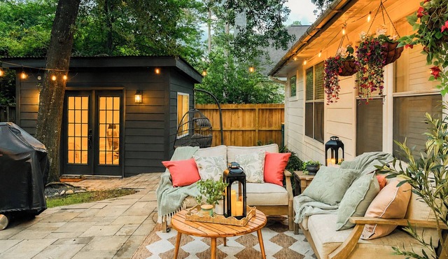 Family-Friendly Retreat with Backyard Oasis, Gym & Private Office