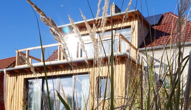 Fewo OG am Fluss mit Dachterrasse - Ein Himmlisches Erlebnis in Bad Freienwalde (Oder)