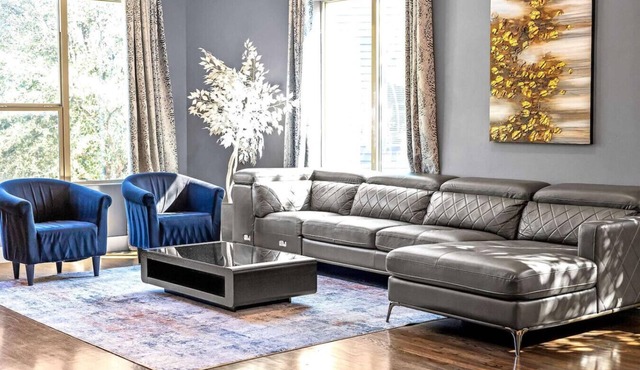King-Sized Comfort with Rooftop Skyline Views