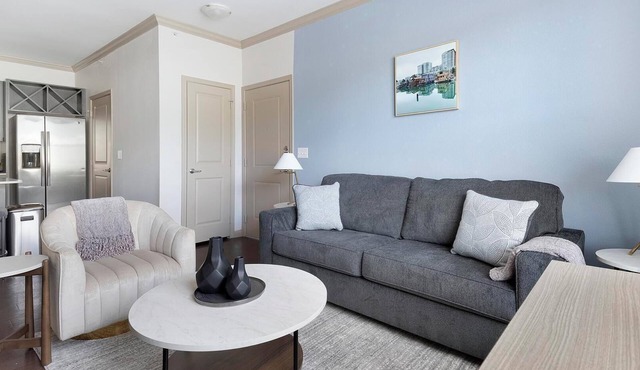 Landing | Modern 1BD, Yoga Studio, Gym