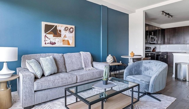 Landing | Stylish 1BD, Gym, Yoga Studio