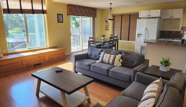 Large Lake front, split level home. Sleeps 18, fully remodeled & coffee bar.
