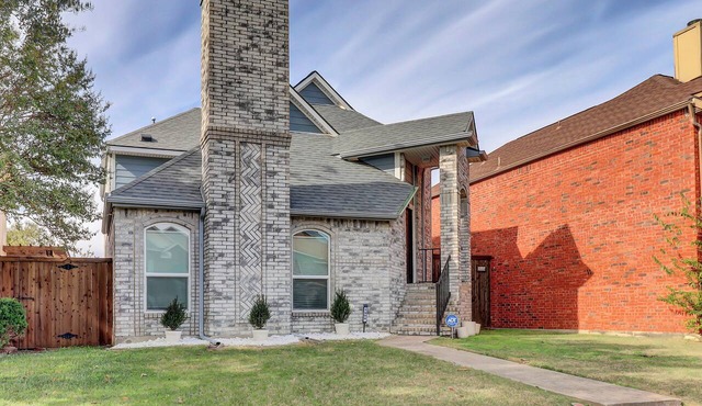 Luxury Fully Equipped 3Bedroom-3Bathroom house with AC in charming Frisco