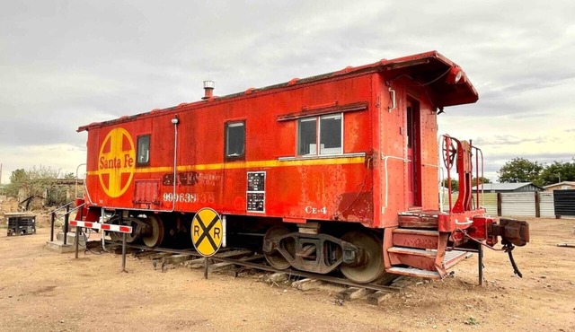 Midnight Train to Marfa-1948 Caboose