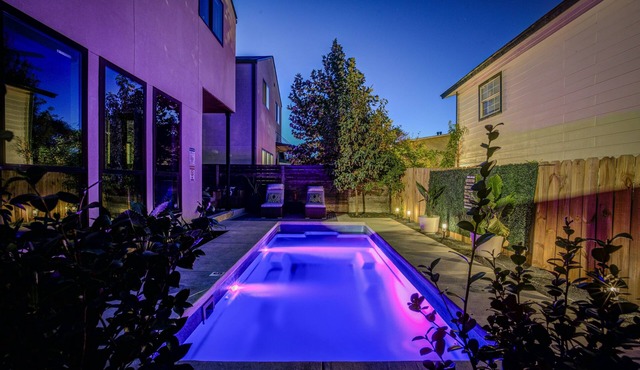 Modern,Heated Pool to Hot Tub Temps. Near Pearl/Riverwalk