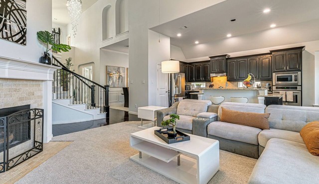 Modern Home w/Office: Near Parks, Lake & Golf!