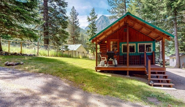 Mt Bonneville Cabin Near Wallowa Lake + pets okay