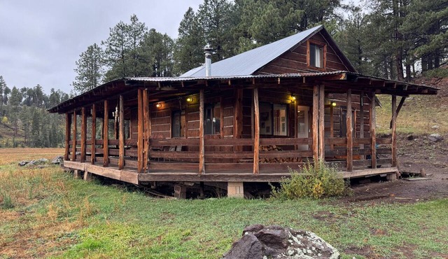 Off-Grid Cabin w/Meadow in White Mountains. 45m from Alpine near Black River