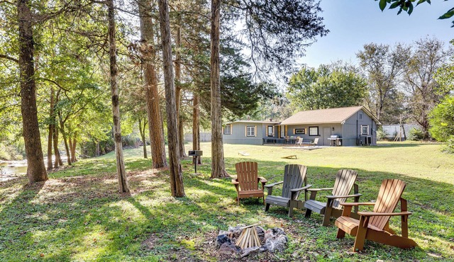 On-Site Creek & Spacious Yard: Family Gem in Royal