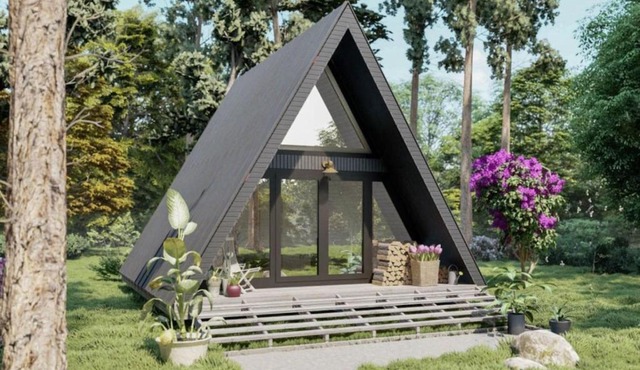 Panoramic A Frame Perfection at Lake Noire Cabin 1