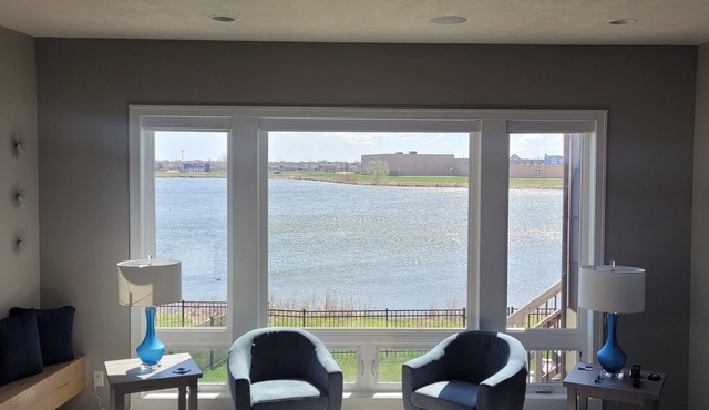 Pond View Retreat, 6 Bedroom, 4 Bath, 3 Level Luxury Home In Sioux Falls.