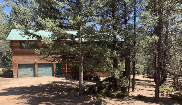 Quiet Log Cabin 5 Min from Angel Fire Sleeps10