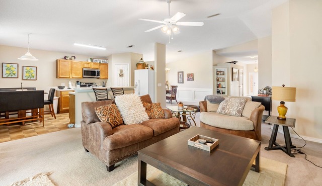 Spacious 3BR Pace Home — King Bed + Screened Porch — Pet Friendly in Pace