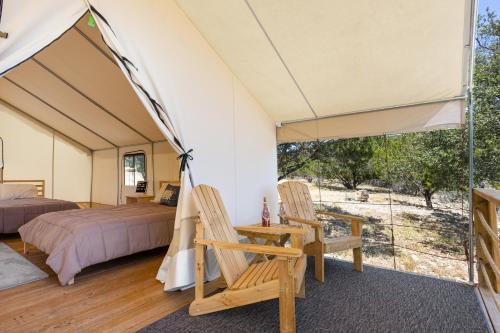 Stargazer Hill Country Glamping Tent
