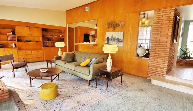 Step back in time! Grandma's MCM House is Super Cool!