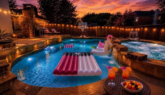 Sunny Allen Stay 4BR/2BA Sparkling Pool + Grill