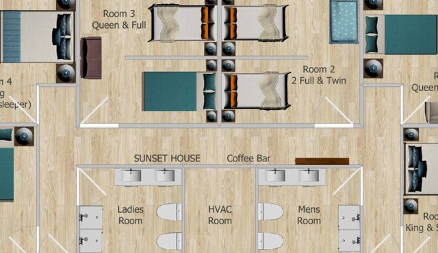 Sunset Guest House - 6 private rooms