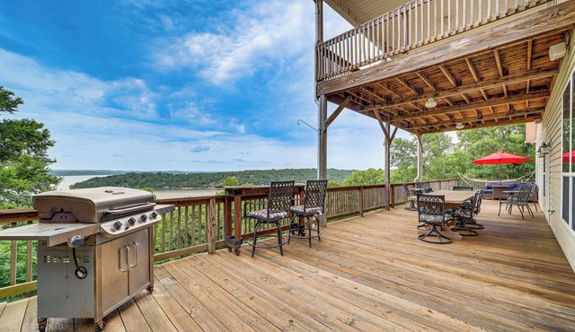 Sunset View Deck! Lake Eufaula Family Getaway