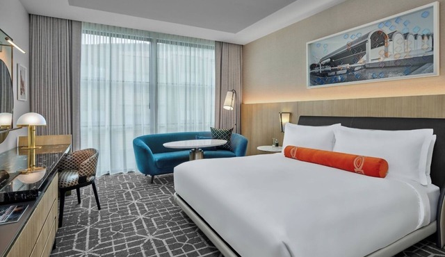 The Crescent Hotel | Superior King Room | Balcony Designed for Arts & Leisure