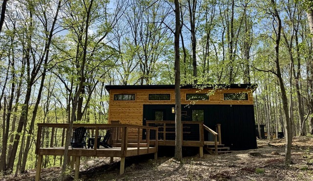 The Persimmon Tiny House at Cyprus Trail