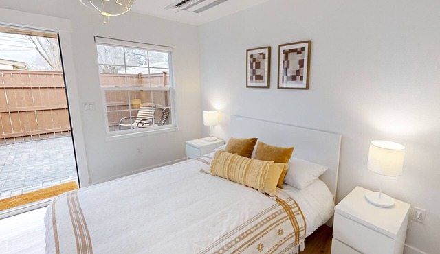 Updated retreat with kitchenettes, on-site laundry, private patio, & central AC