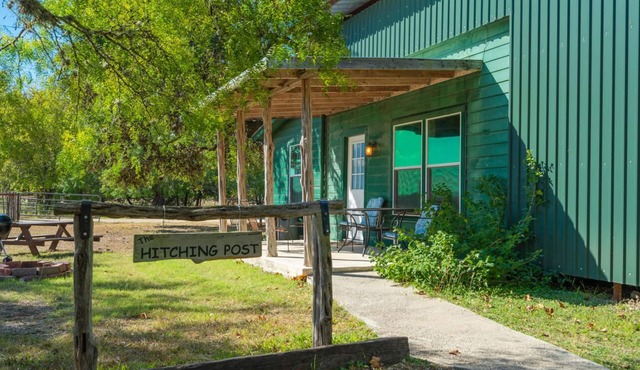 Utopia River Retreat is a secluded paradise nestled along the Sabinal River in the Texas Hill Country.