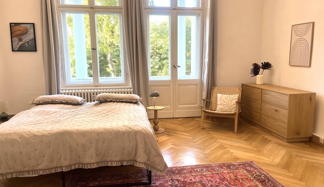 Vacation apartment with 2 free parking spaces in Frankfurt (Oder)