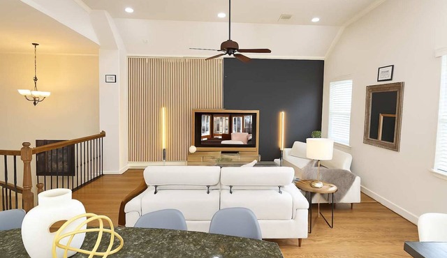 World Cup Stadium Retreat | 3BR Jacuzzi + Parking