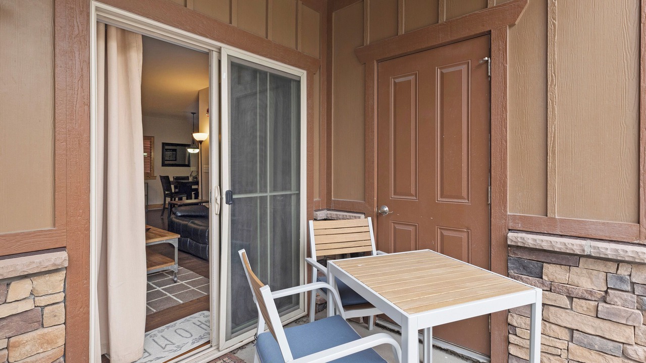 Photo of Patio Balcony in Bear Hollow Village