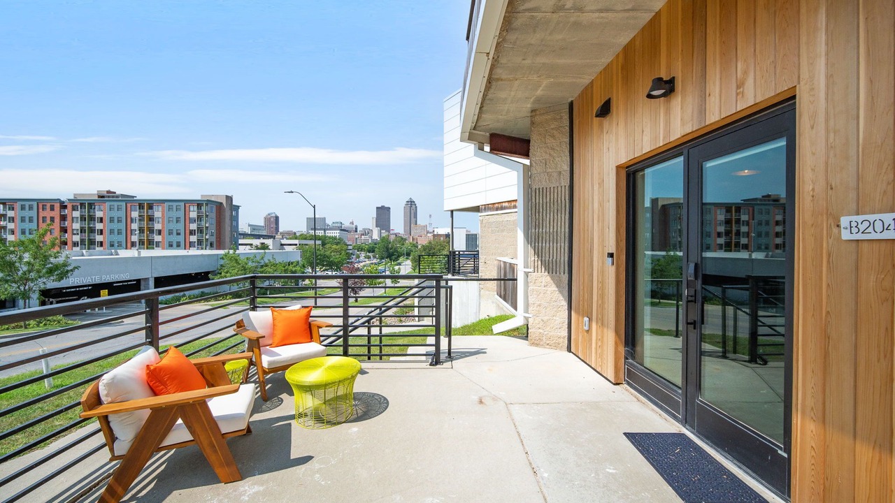 Photo of Patio Balcony in Downtown Des Moines