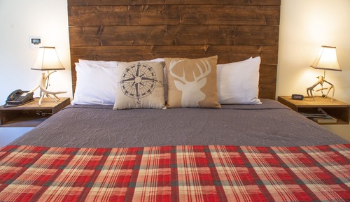 Cabin, 1 King Bed, Refrigerator & Microwave (Not pet friendly)