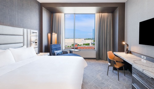 Deluxe Room, 1 King Bed, City View (Hearing Accessible)