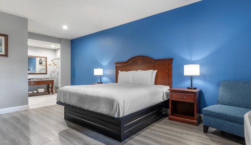 Standard Room, 1 King Bed, Accessible, Refrigerator & Microwave