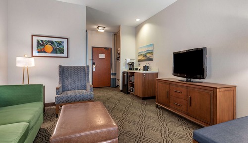 Suite, 1 King Bed, Non Smoking, Refrigerator & Microwave