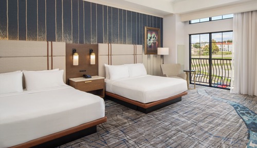 Double Room, 2 Queen Beds, Accessible
