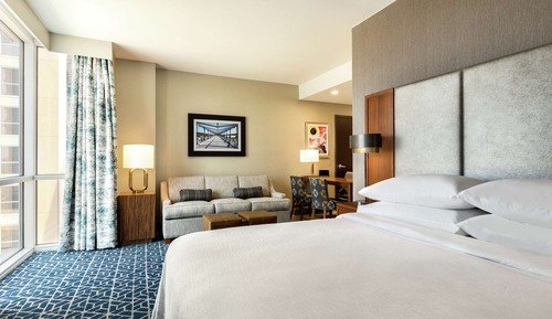 Premium Studio, 1 King Bed, Microwave