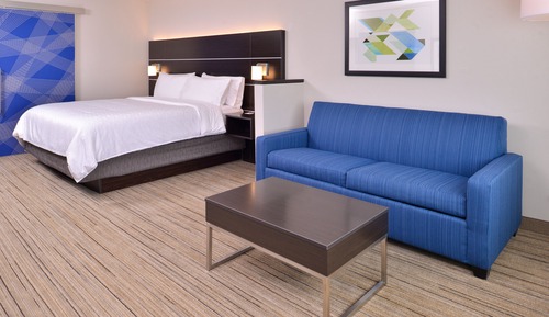 1 King Bed w/ Sofa bed