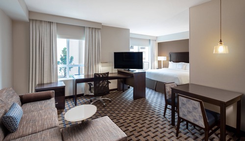 Studio Suite, 1 King Bed with Sofa bed (Hearing Accessible)