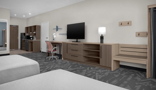 Studio Suite, 2 Queen Beds, Accessible, Bathtub